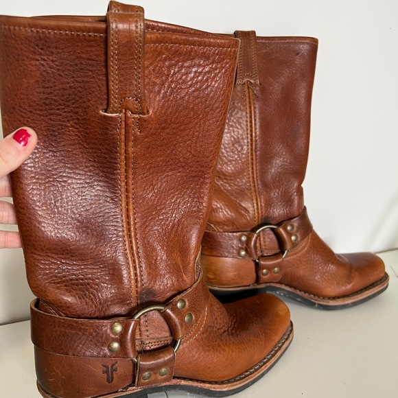 Frye brown boots Harness 12r - Picture 2 of 7